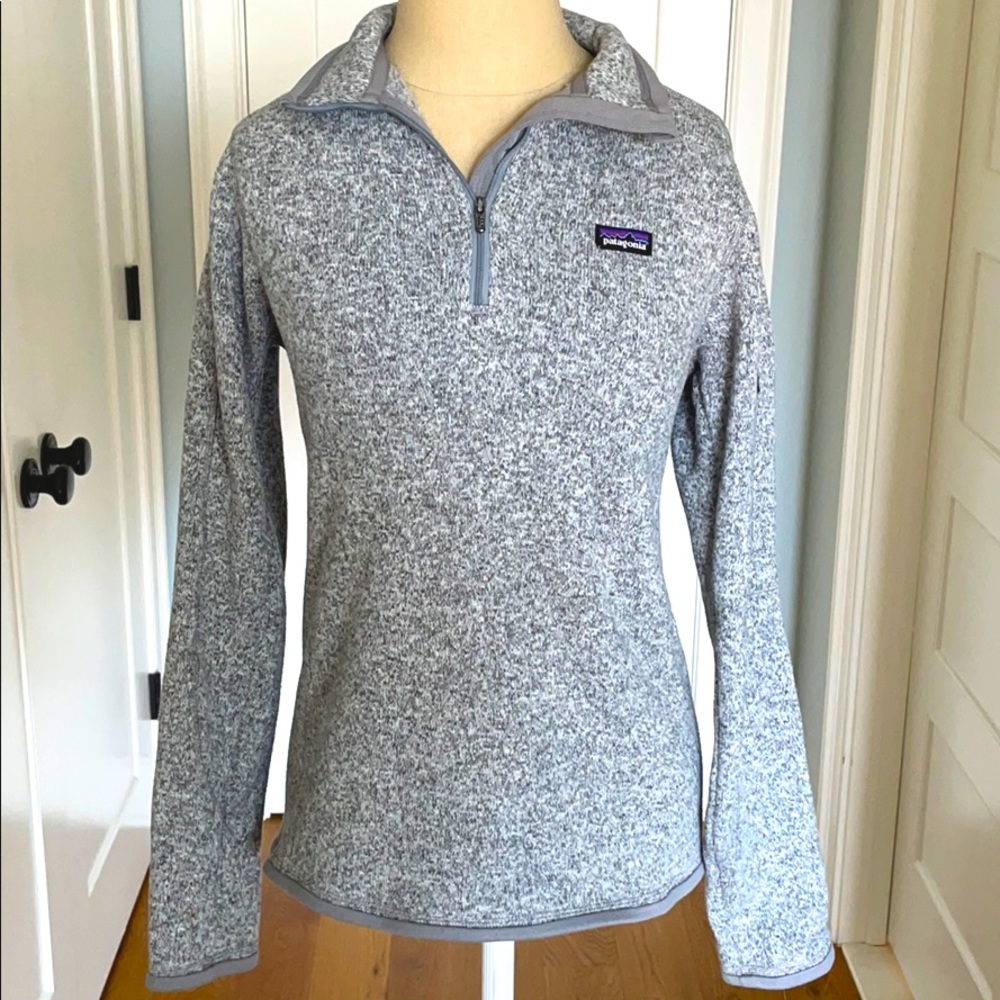 Women's Better Sweater® 1/4-Zip Fleece White Birch